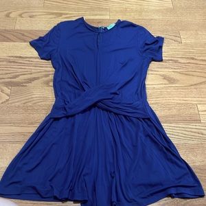New Navy Blue Romper